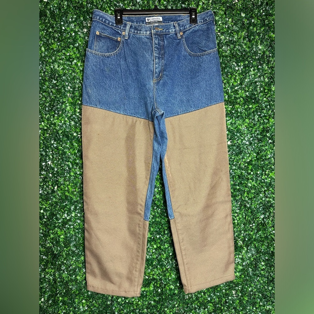 Columbia Size 36 Tough Mother Brush Briar Guard Denim Jeans Men’s Hunting